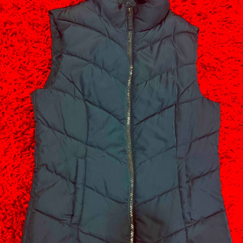 COPY - Women's Blue Puffer Vest
